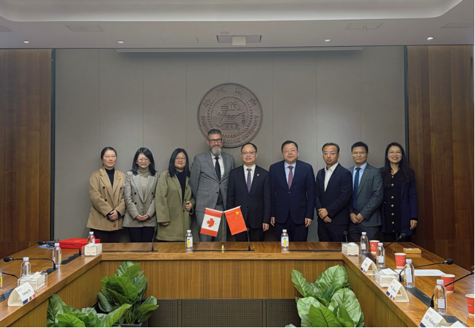 多伦多大学代表团访问欧宝app官方网站下载