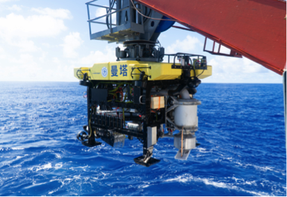 实验室自主研制“海龙V-曼塔号”浮游式深海多金属结核原位集矿技术验证平台海试成功